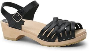 sandalias madera suecas